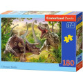 Puzzle 180 dílků - Dinosauří bitva 18413