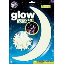 GlowStars Glow Velký Měsíc a hvězdy