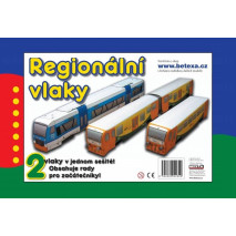 Vystřihovánka - Regionální vlaky