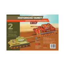 Vystřihovánka - Historické tanky