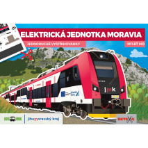 Vystřihovánka - Elektrická jednotka MORAVIA