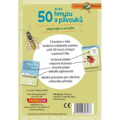 Mindok Expedice příroda: 50 druhů hmyzu a pavouků