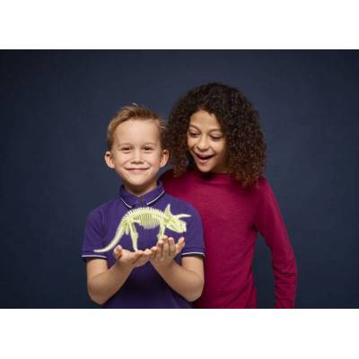 GlowStars Glow Dinos 3D kostra Triceratops