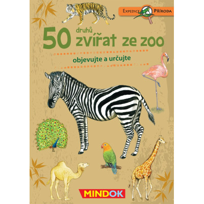 Mindok Expedice příroda: 50 druhů zvířat ze ZOO