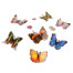 Insect Lore Motýlí 3D samolepky - různé barvy