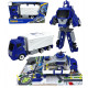 Šroubovací auto-robot-sada Security - modré KL909-12
